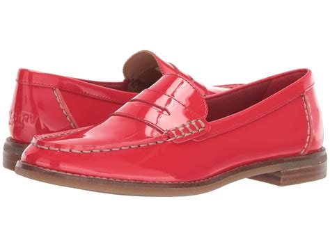 zappos women red loafers.